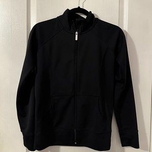Under Armour Black Full Zip Up Sweater with Pockets (XS)